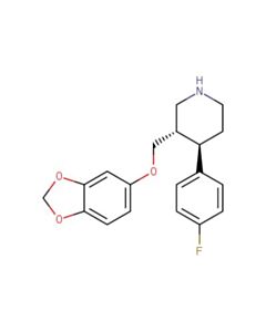Astatech (3S,4R)-3-((BENZO[D][1,3]DIOXOL-5-YLOXY)METHYL)-4-(4-FLUOROPHENYL)PIPERIDINE; 5G; Purity 97%; MDL-MFCD00869588